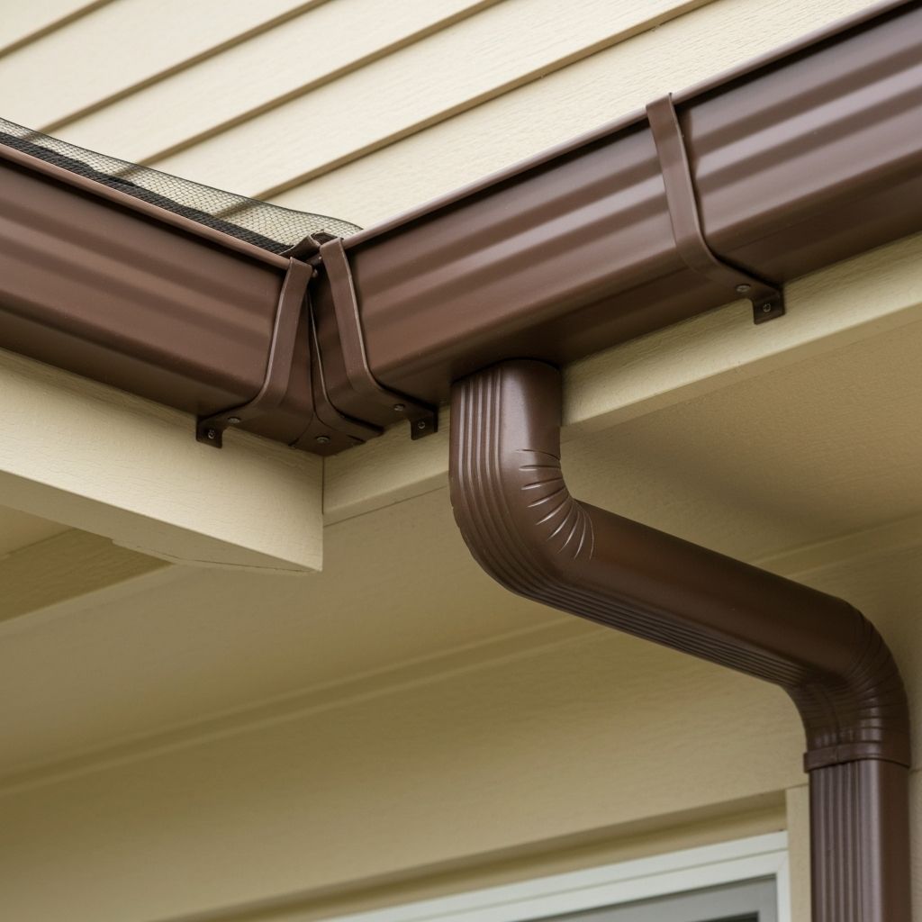 After - Midlothian gutter project