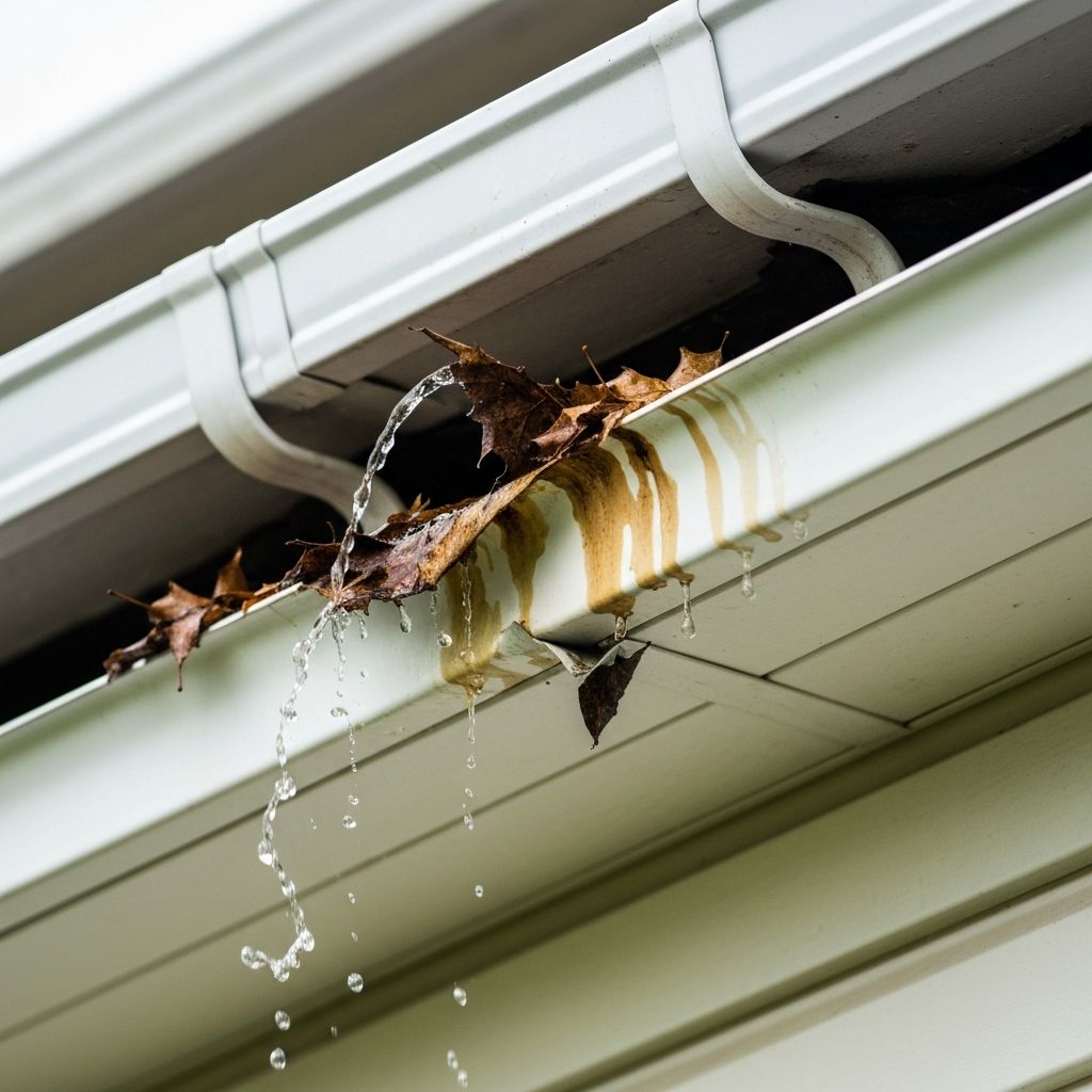 Before - Short Pump gutter project