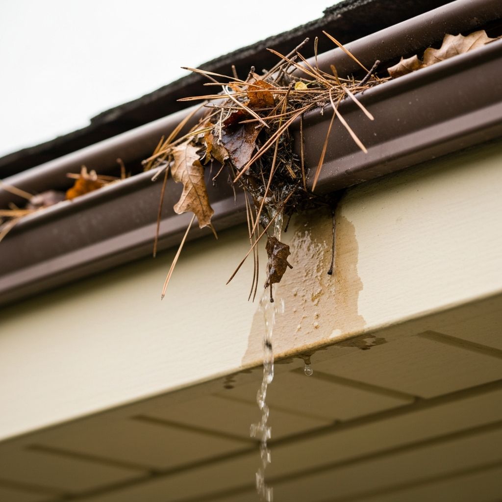 Before - Midlothian gutter project